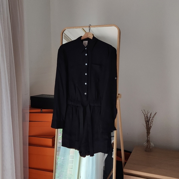 Cinq a sept silky romper - Picture 2 of 9